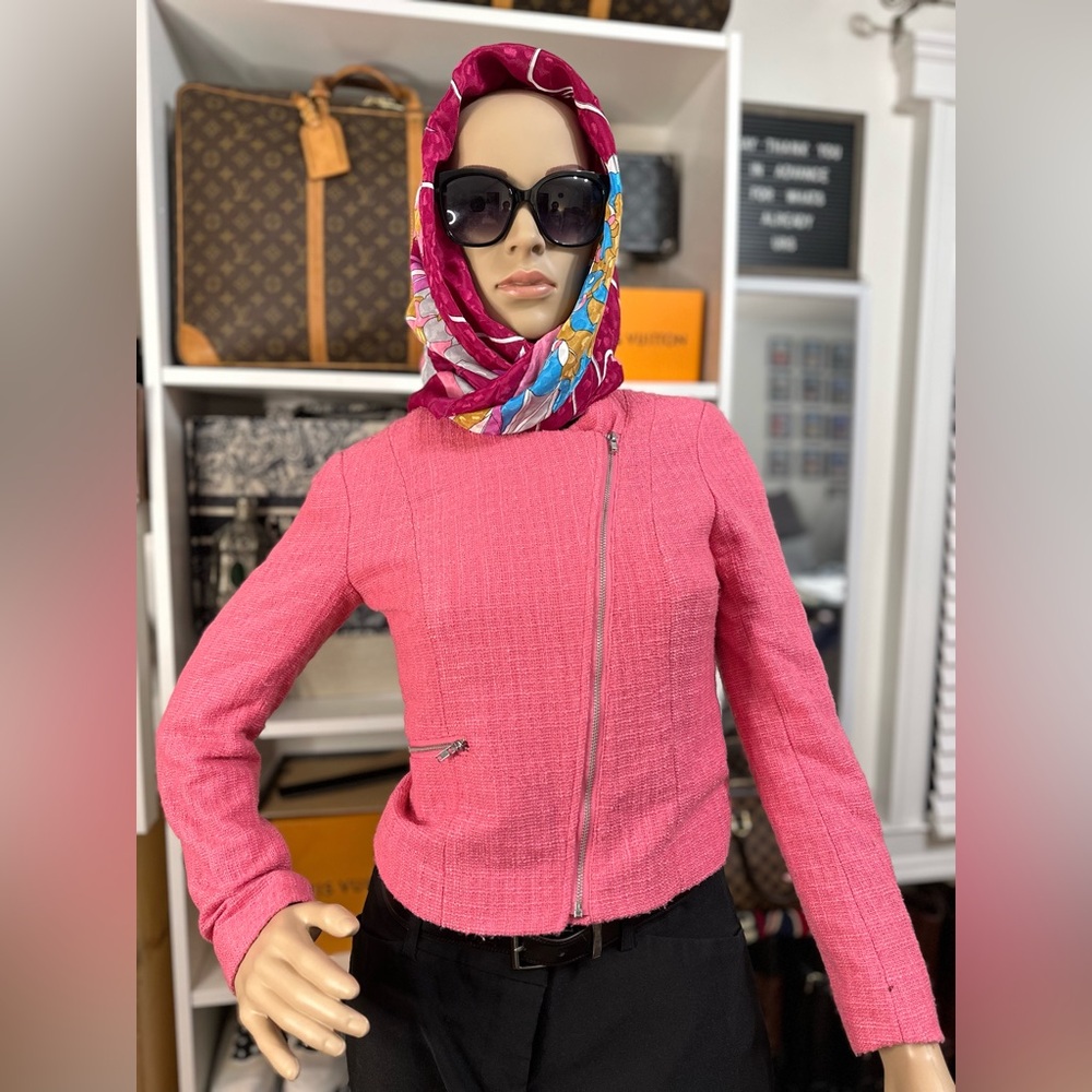 Pink Tweed Jacket